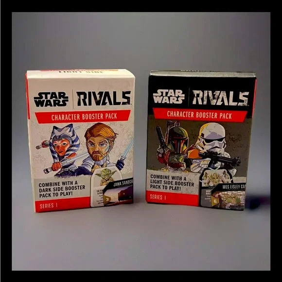 Funko | Games | Star Wars Rivals Character Booster Packs Dark Side Light  Side Sealed Unopened | Poshmark